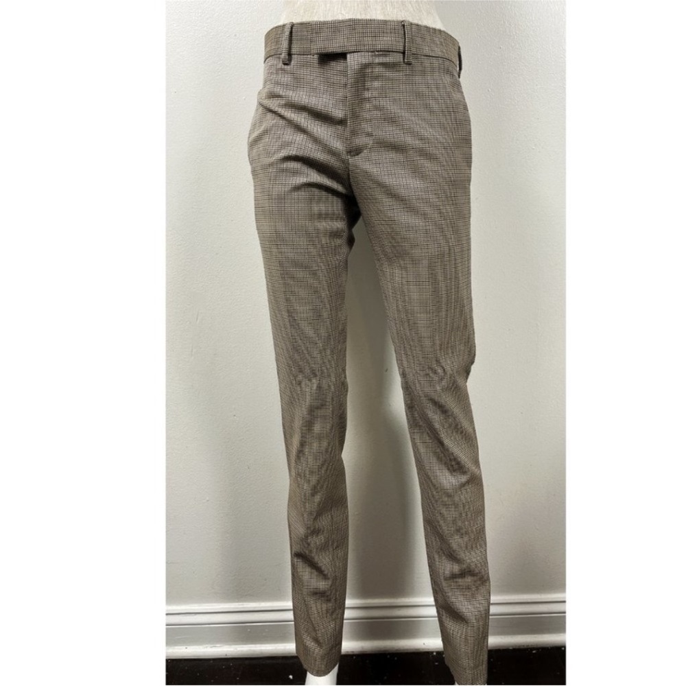 THE KOOPLES PARIS BIRDSEYE SLIM FIT PANTS